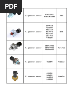 Sensor List For American Series