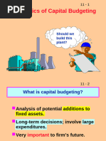 Capital Budgeting