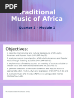 Traditional Music of Africa