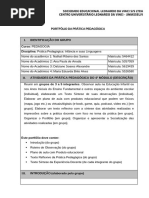 Portfólio Da Prática Pedagógica Infãncia e Suas Linguagens Final