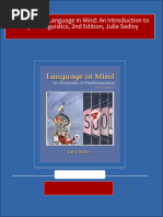 Full Download Test Bank For Language in Mind: An Introduction To Psycholinguistics, 2nd Edition, Julie Sedivy PDF