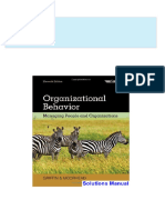 Organizational Behavior Managing People and Organizations 11th Edition Griffin Solutions Manual 2024 Scribd Download Full Chapters