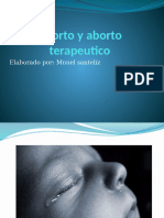 Aborto y Aborto Terapeutico