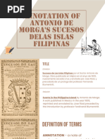 06 Annotations of Antonio Morgas Sucesos de Las Islas Filipinas