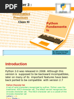 Python Fundamentals