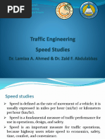 Traffic Eng. Speed