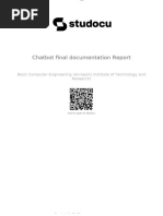 Chatbot Final Documentation Report