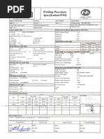 Farab: Welding Procedure Specification (WPS)