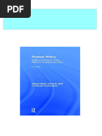 Instant Access To Strategic Writing: Multimedia Writing For Public Relations, Advertising and More 4th Edition Charles Marsh Ebook Full Chapters