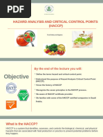 FINAL Hazard Analysis and Critical Control Points