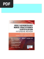 Full Adult-Gerontology Nurse Practitioner Certification Intensive Review: Fast Facts and Practice Questions (Book + Free App) Third Edition Maria T. Codina Leik PDF All Chapters