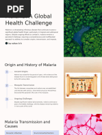 Malaria A Global Health Challenge