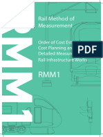 Rail Method of Measurement (RMM1) - 1st Edition 2018