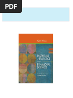 PDF Essentials of Statistics For The Behavioral Sciences Gravetter 8th Edition Test Bank Download