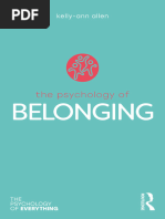 The Psychology of Belonging