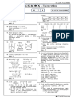 2023 (2024) Chemistry Elaboration