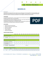 Ficha Técnica - Geogrelha