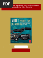 Full Video Production Handbook Fourth Edition Gerald Millerson C.Eng Miee Msmpte Ebook All Chapters