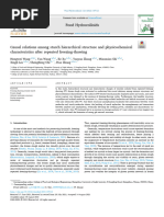 Causal Relations Among Starch Hierarchical Structure and Physicochemical Characteristics After Repeated Freezing-Thawing