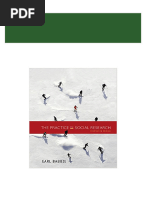 Full (Ebook PDF) The Practice of Social Research 14th Edition Ebook All Chapters