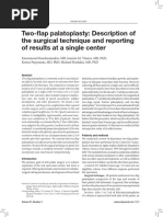 Koudoumnakis E, 2012 - Two-Flap-Palatoplasty-Description-Of-The-Surgical-Technique-And-Reporting-Of-Results-At-A