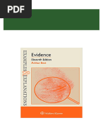 (FREE PDF Sample) (Ebook PDF) Examples & Explanations For Evidence (Examples & Explanations Series) 11th Edition Ebooks