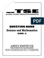 Gtse Question Bank Class X