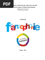 Cours Francophonie 11092023