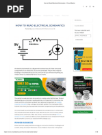 How To Read Electrical Schematics - Circuit Basics