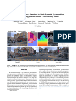 Desire-Gs: 4D Street Gaussians For Static-Dynamic Decomposition and Surface Reconstruction For Urban Driving Scenes