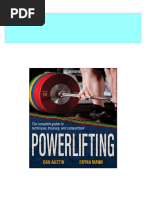 Complete Powerlifting The Complete Guide To Technique Training and Competition 2nd Edition Dan Austin PDF For All Chapters