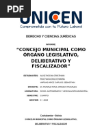 Informe Concejo Municipal Ley 482