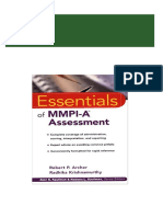 (FREE PDF Sample) (Ebook PDF) Essentials of MMPI-A Assessment (Essentials of Psychological Assessment Book 23) Ebooks