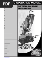 Setup & Operation Manual: Model