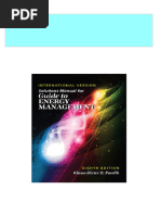 (FREE PDF Sample) SOLUTIONS MANUAL FOR GUIDE TO ENERGY MANAGEMENT 8th Edition International Version Klaus Dieter E. Pawlik Ebooks