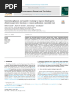 Combining Physical and Cognitive Training To Improve Kindergarten Children's Executive Functions.