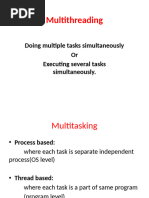 Multi Threading