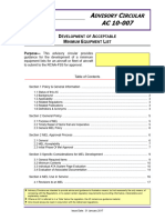 AC 10-007 MEL Approval RCAA 1 2017