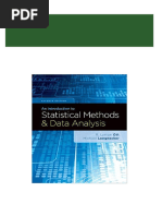 Instant Download (Ebook PDF) An Introduction To Statistical Methods & Data Analysis 7th PDF All Chapter