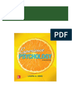 Instant Download (Ebook PDF) Experience Psychology 3rd Edition by Laura King PDF All Chapter