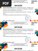 Invitación Junta de Vecinos y Colaboradores