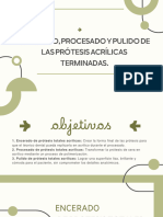 Presentación Diapositivas Propuesta de Proyecto Minimalista Simple Verde y Beige