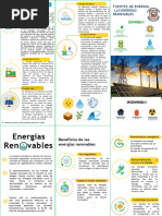 Tipos de Energías Renovables