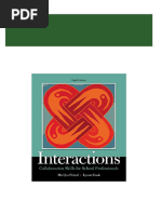 (Ebook PDF) Interactions: Collaboration Skills For School Professionals 8th Edition All Chapters Instant Download