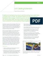 Creo Piping and Cabling Extension Datasheet 2018