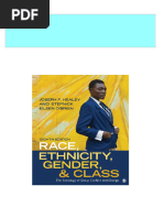 Race, Ethnicity, Gender, and Class The Sociology of Group Conflict and Change 8th Edition Joseph F. Healey 2024 Scribd Download