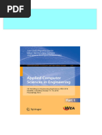 Immediate download Applied Computer Sciences in Engineering 5th Workshop on Engineering Applications WEA 2018 Medellín Colombia October 17 19 2018 Proceedings Part I Juan Carlos Figueroa-García ebooks 2024