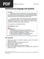 Math 1100 Module 2 Up To Sets