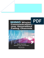 Full MIMO Wireless Communications Over Generalized Fading Channels 1st Edition Brijesh Kumbhani PDF All Chapters