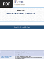 Didactique de L'Éveil Scientifique: Module M235